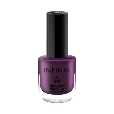 Infinia Purple Single Coat Nail Polish Royal Purple 059 12 ml - Nail Polish