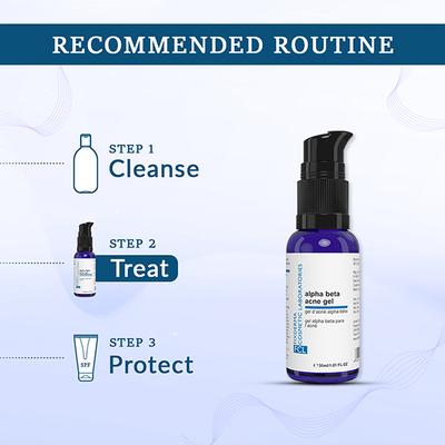 Fixderma Cosmetic Laboratories (FCL) Alpha Beta Acne Face Gel 30 ml - Face Gels