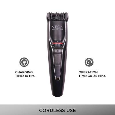 VEGA T Style Beard Trimmer (VHTH-12) Black 1 gm - Trimmers