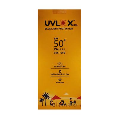 UVLOX BLUE LIGHT PROTECTION SPF 50+ PA++++ UVA UVB Sunscreen 50g - Sunscreen Preparations-Emo