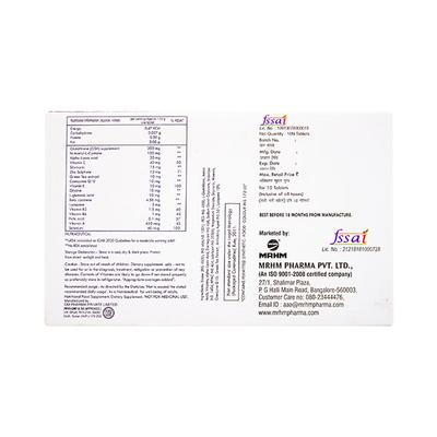 ECGLOW G Tablet 10's - Supplements-Vam