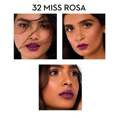 Sugar Cosmetics Matte As Hell Crayon Lipstick 32 Miss Rosa 2.5 gm - Lip Crayons
