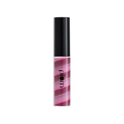 Plum Soft Swirl Lip Gloss, High-Shine Finish, Intense Pigment, 3 Shades In 1, 125 Black Currant 6 ml - Liquid Lipsticks