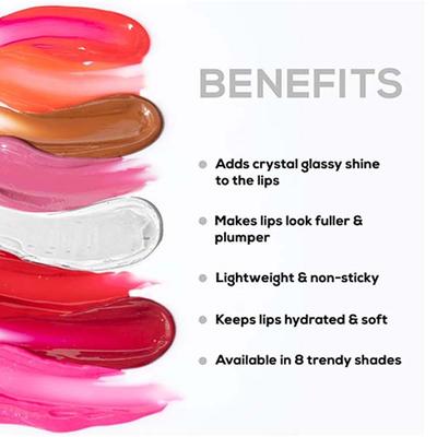 RENEE Crystal Lip Gloss 01 Moonstone 8 ml - Lip Glosses