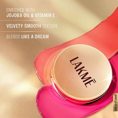 Lakme 9 to 5 Powerplay Velvet Creme Blush - Pink Rose 9 gm - Blushes