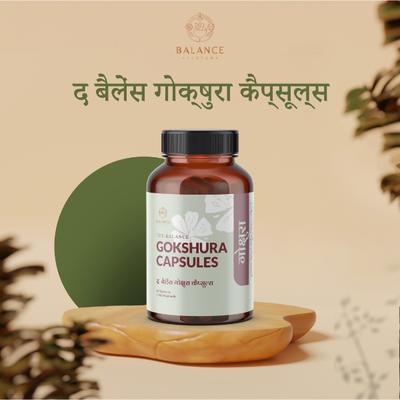 Balance Ayurveda The Balance Gokshura Capsules 60's - Speciality Medicines