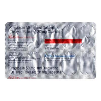 REVLIN D 50/20 Capsule 10's - Neuropathic Pain-Dru