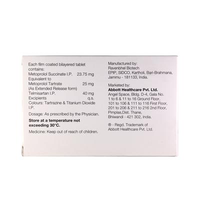 Telpres Mt 25Mg Tablet 15's - Hypertension-Ang