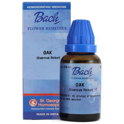 St. George's Bach Flower Oak 6 CH 30 ml - Bach Flower
