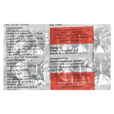 Pepcia D Capsule 10'S - Ulcer/Reflux/Flatulence-Aaa