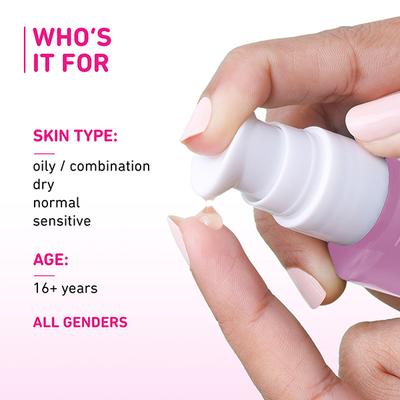 Plum 2% Hyaluronic Acid Serum with Bulgarian Rose Hydration Boost Fragrance free 30ml - Face Serum