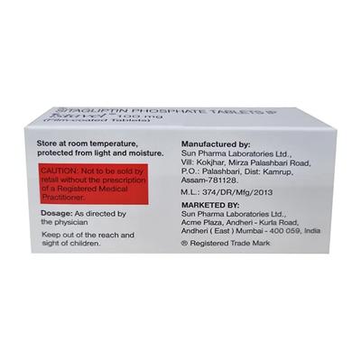 ISTAVEL 100mg Tablet 10's - Diabetes-Ant