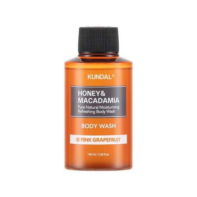 Kundal Honey & Macadamia Pure Body Wash Pink Grapefruit 100 ml - Shower Gels & Body Wash