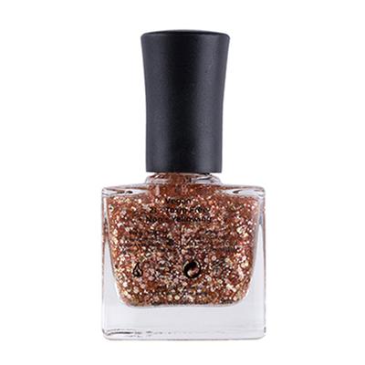 Color Fx Hyper-Gloss Top Coat Rose Gold Glitter finish 21 toxin free Non-yellowing - 173 9 ml - Nail Polish