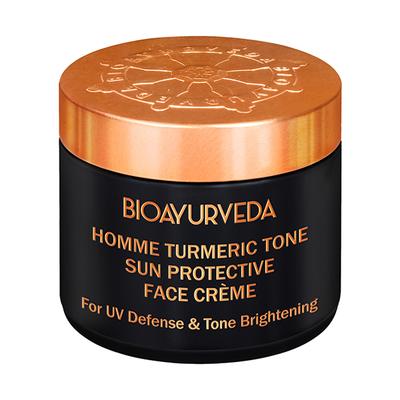 Bioayurveda Homme Turmeric Tone Sun Protective Face Creme 60 gm - Face Creams