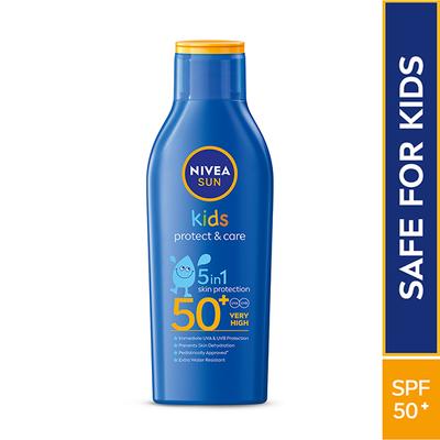 Nivea Sun Kids Lotion Spf50+ 200 ml - Body Sunscreen