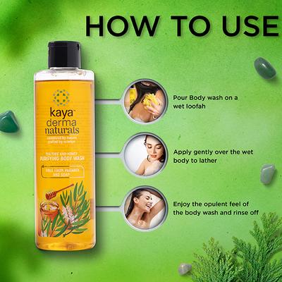 Tea tree and Honey Purifying Body Wash 240 ml - Shower Gels & Body Wash