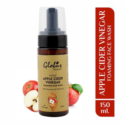 Globus Naturals Apple Cider Vinegar Deep Clean Foaming Facial Cleanser 150 ml - Face Wash & Cleansers