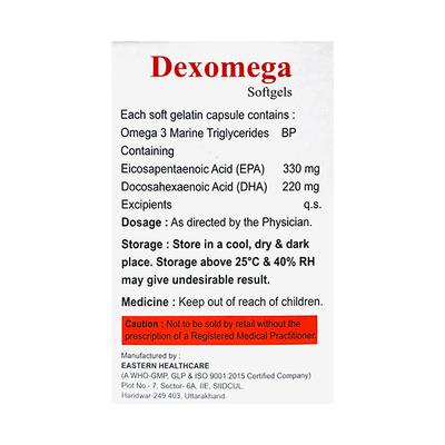 DEXOMEGA Softgel 60's - Supplements-Sup