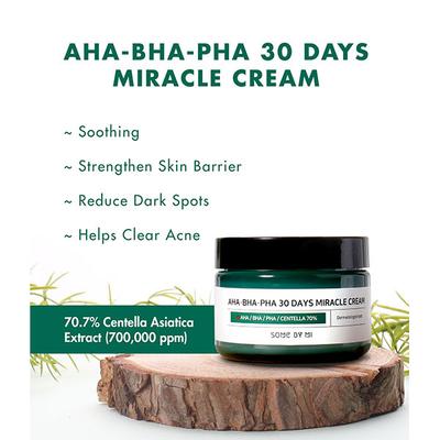 SOME BY MI AHA-BHA-PHA 30 DAYS MIRACLE CREAM 60 gm - Skin-Treatment
