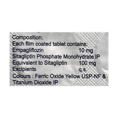 EMPAGLYDE S 10 Tablet 10's - Diabetes-Ant