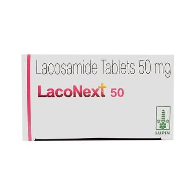 Laconext 50mg Tablet 10'S - Epilepsy/Convulsion-Ant