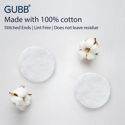 Gubb Cotton Pads Embossed 100 Units 140gm 2's - Facial Wipes & Tissues