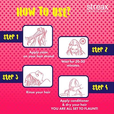 Streax Professional Hold & Play Funky Colours - Zesty Yellow Hair Colour 100 gm - Crème