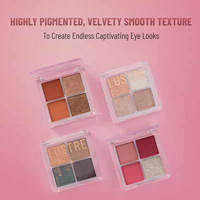 Swiss Beauty Lustre Eyeshadow Palette, Shade- Shimmer N Shine 5 gm - Eye Shadow Palettes
