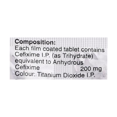 Milixim 200mg Tablet 10'S - Bacterial Infections-Cep