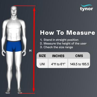 Tynor Walking Stick - Silver 1's - Walker & Walking Stick