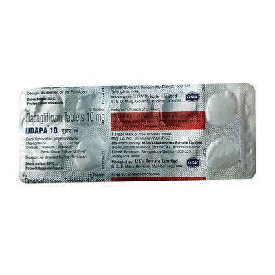 UDAPA 10 Tablet 10's - Diabetes-Ant