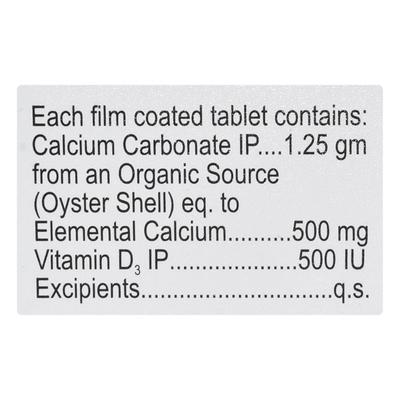 GEMCAL D3 Tablet 15's - Supplements-Cal