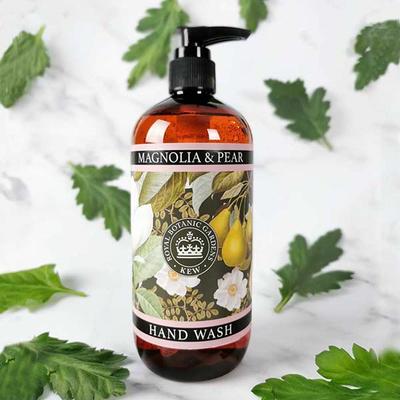 The English Soap Company - Royal Botanic Gardens, Kew - Magnolia And Pear Hand Wash 500 ml - Hand Wash & Soaps