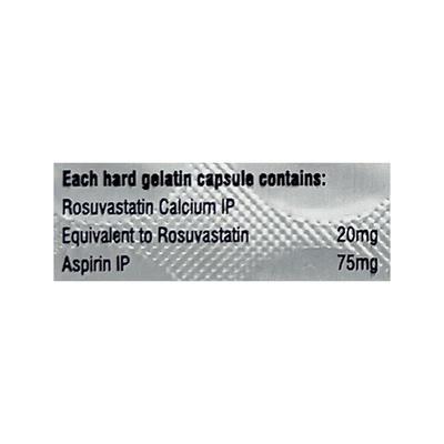 ROZULA ASP 20 Capsule 10's - Blood Clot-Ant