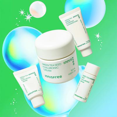 Innisfree Hydration Barrier Boosting Routine for Supple Skin Value Set 110 ml - Makeup Kits & Sets