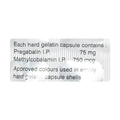 Pregaba M 75mg Capsule 15'S - Neuropathic Pain-Dru