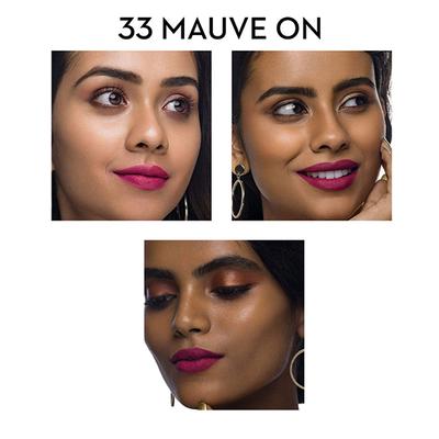 SUGAR Cosmetics Nothing Else Matter Longwear Lipstick - 33 Mauve On (Deep Mauve Pink) 3.2 gm - Lipsticks