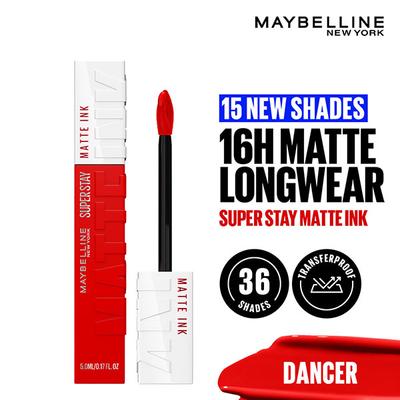Maybelline New York Super Stay Matte Ink ,118 Dancer lip Color 5ml - Lipsticks