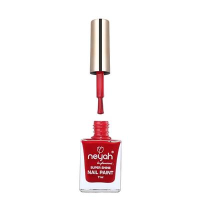 Neyah Super Shine Nail Paint Crimson Hue-132 11ml - Nail Polish