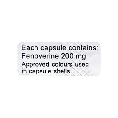 Spasmopriv 200mg Capsule 10'S - Muscle Spasm-Ant