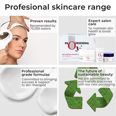 Professional O3+ Meladerm Vitamin C Gel Bleach 96 gm - Face Gels