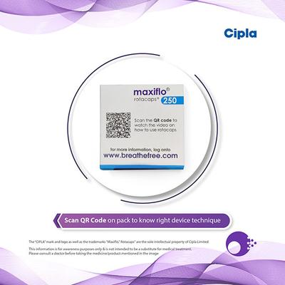 Maxiflo 250 Rotacap 30'S - Asthma/COPD-Ast