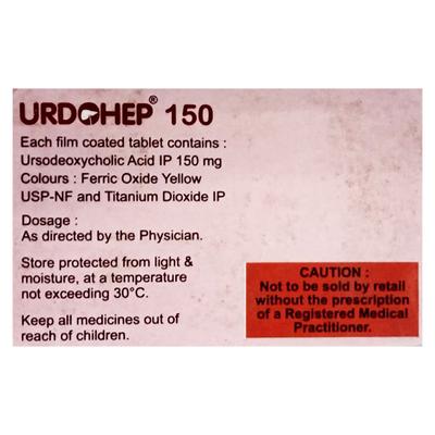 URDOHEP 150 Tablet 15's - Cholelithiasis/Gall Stones