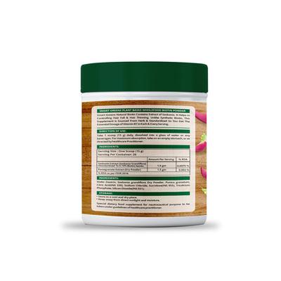 Buy Smart Greens Plant Based Wholefood Biotin Powder 300 gm Online at ...