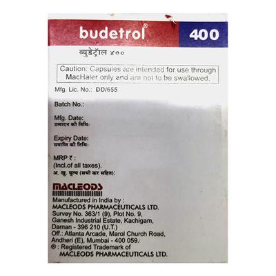 Budetrol 400 Rotacap 30'S - Asthma/COPD-Ast