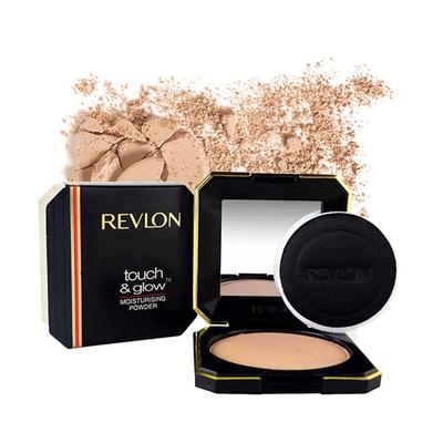 Revlon Touch & glow Moisturising Powder - Natural Matte 12gm - Compact Powder