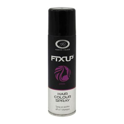 Fashion Colour FIXUP Hair Colour Spray Purple Washes Off in 1 Shampoo 150ml - Hair Sprays & Mists