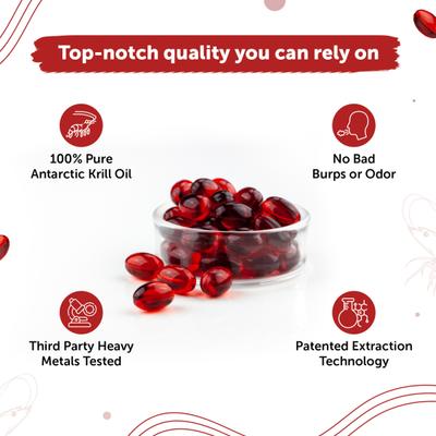 Neuherbs Deep-Sea Heart Omega Softgels - Lemon Flavour 30's - Omega Fish Oil Fatty Acids