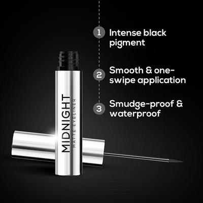 Renee Cosmetics Midnight Matte Eyeliner 2.5 ml - Eyeliners
